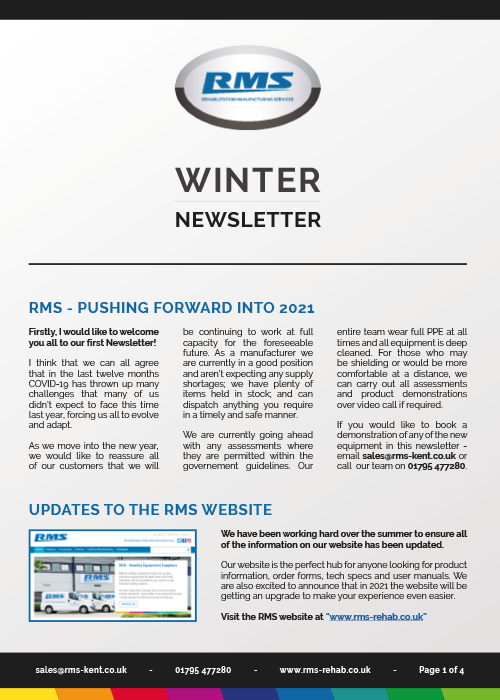 Winter Newsletter RMS 2021 made to all the RMS costumers